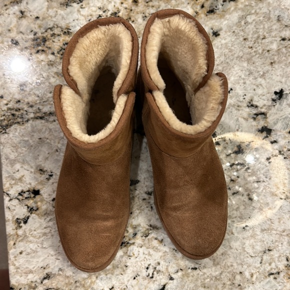 Ugg Kristen wedge booties - Chestnut - Picture 5 of 5
